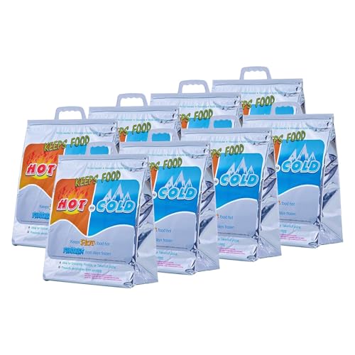 Hot and Cold Insulated Bags for Food Delivery