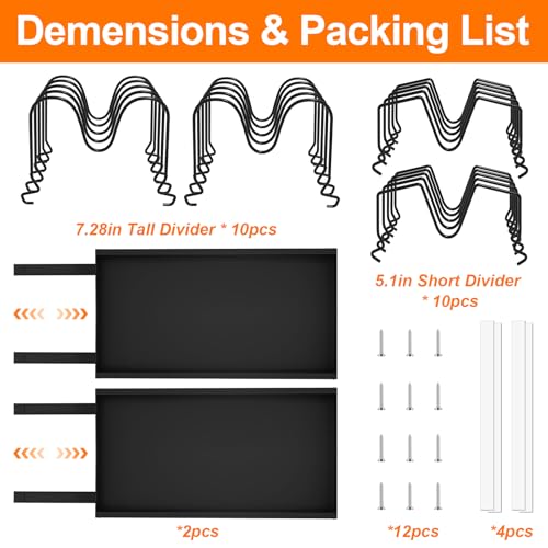 2 Pack 16.5" Deep Expandable Pots and Pans Organizer Under Cabinet (2 Count)