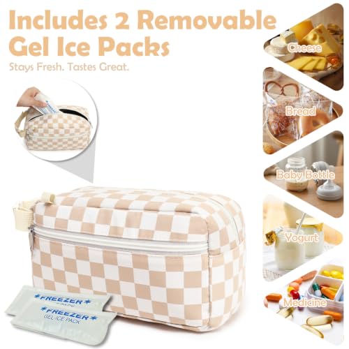 Freezable Snack Bag with Removable Ice Packs