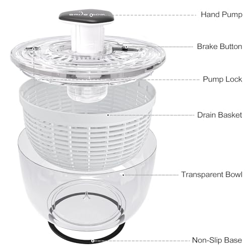 Salad Spinner Small Lettuce Spinner Kitchen Gadgets Vegetable Washer