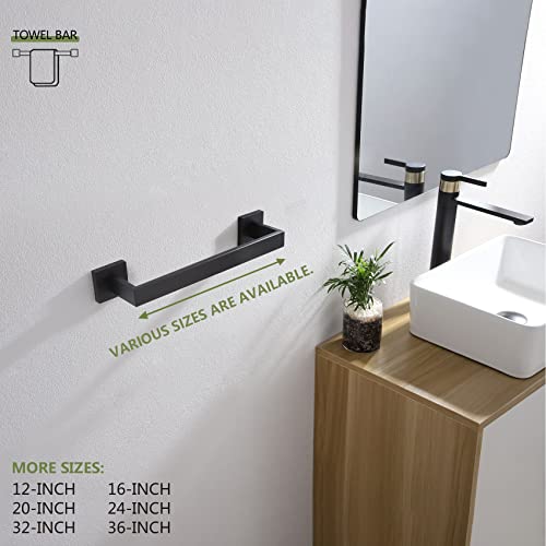 12 Inch Single Towel Bar (2 Count)