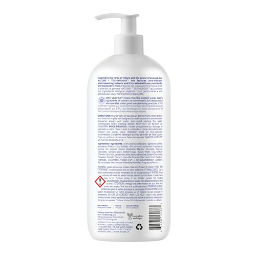 Dish Soap EWG Verified (33.8 Fl Oz)