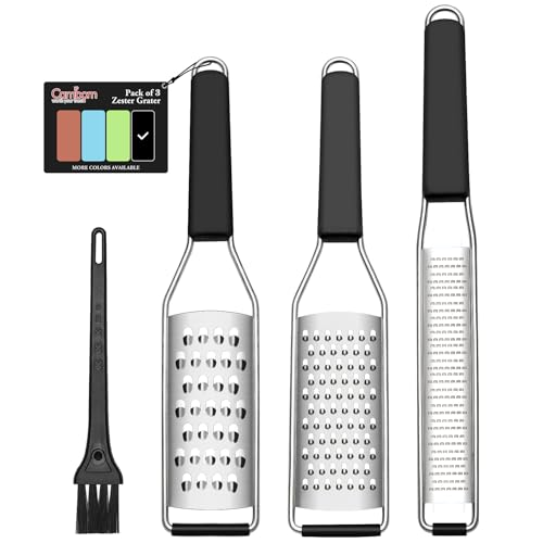 Lemon Zester Grater Three (3 Count)