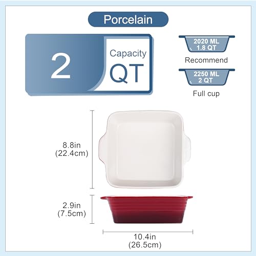 8x8 inch Baking Pan