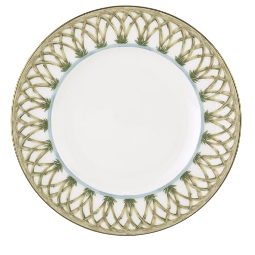 6226625 British Colonial Bamboo Accent Plate