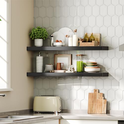 Floating Shelves for Wall (2 Count)