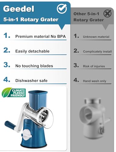 Rotary Cheese Grater Hand Crank