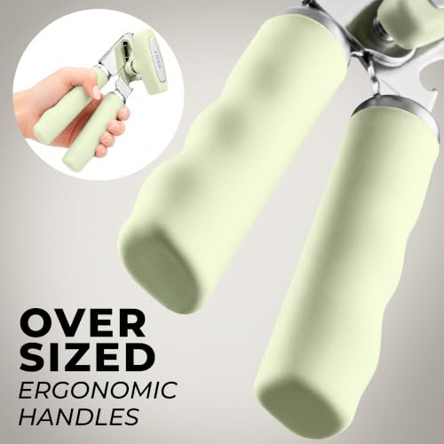 Stainless Steel Swing Open Manual Can Opener Comfortable Grip