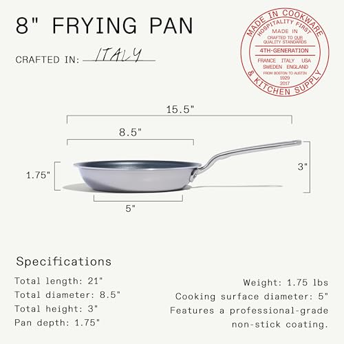 Cookware ProCoat 8" Non Stick Frying Pan