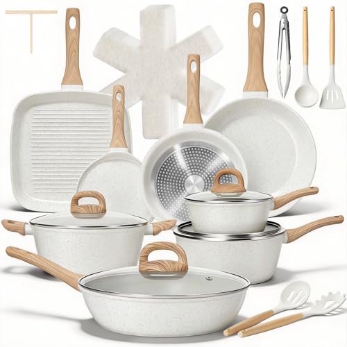 25 Pcs Pots and Pans Set