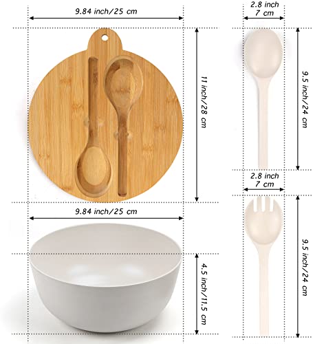 Large Salad Bowl with Lid