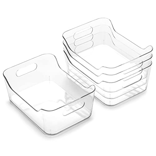 Plastic Organizer Bins (4 Count)