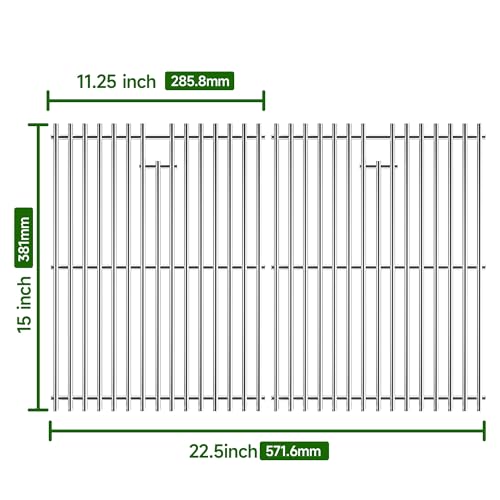 15" Stainless Steel Cooking Grate for Weber Spirit 200 Series