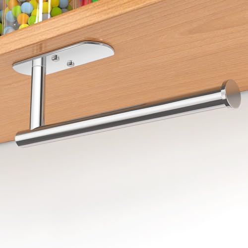 Self Adhesive Paper Towel Holder Under Cabinet Mount