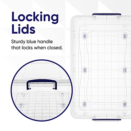 Storage Bins with Lids