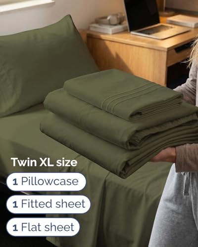 Twin XL 3 Piece Sheet Set