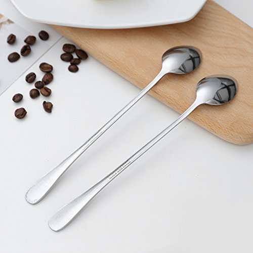 10 Piece Long Handle Iced Tea Spoon (10 Count)
