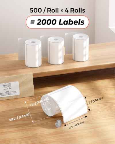 4x2 Thermal Labels (2000 Count)
