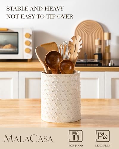 LYDIA Ceramic Utensil Holders (2 Count)