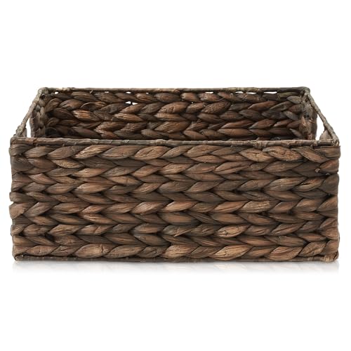 Set of 4 Water Hyacinth Pantry Baskets (4 Count)