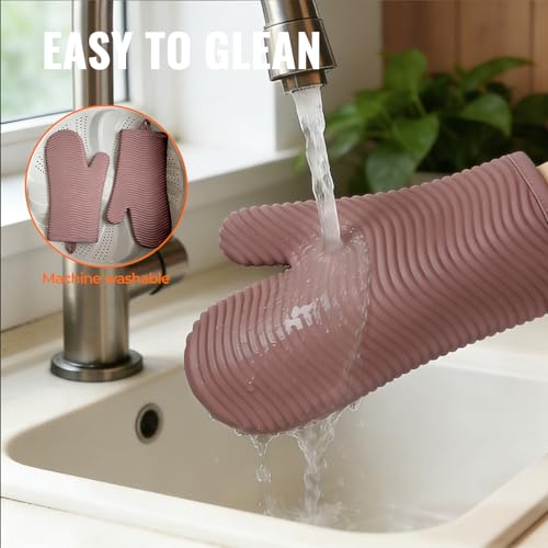 Silicone Oven Mitts (2 Count)