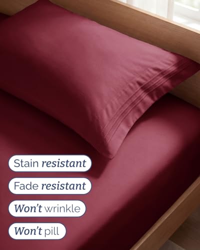 Twin Size 3 Piece Sheet Set