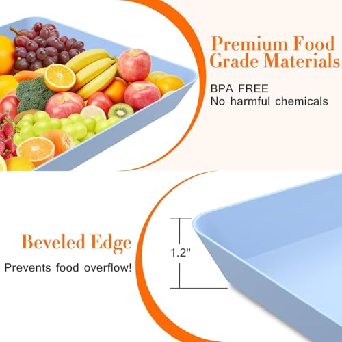 6 pcs Serving Tray for Entertaining