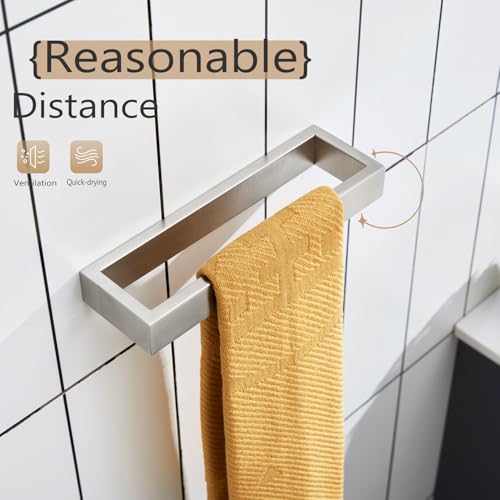 Towel Ring Brushed Nickel Hand Towel Hanger Holder 9