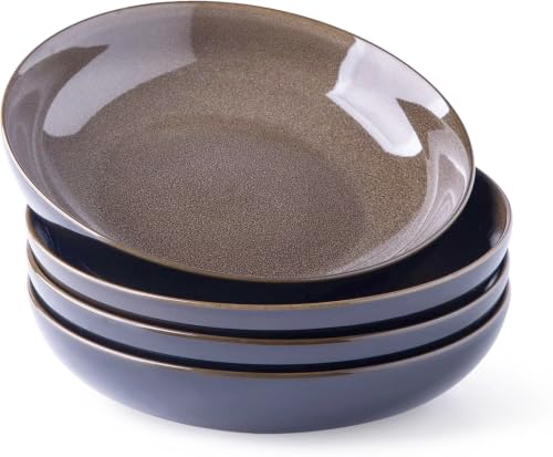 9.0" Ceramic Pasta Bowls Set of 4 (4 Count)