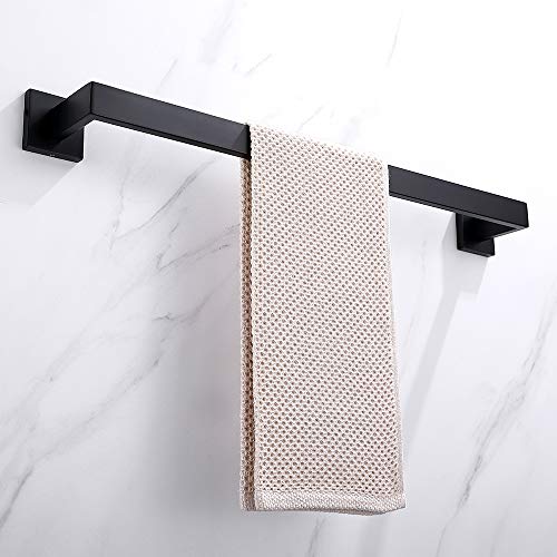 Black Single Towel Bar 23.6