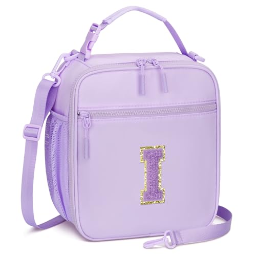 Initial Insulated Lunch Bag for Girls Kids