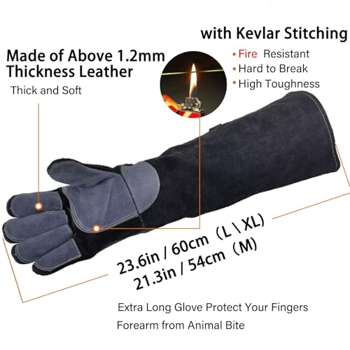 23.6 In Gloves for Animal Handling