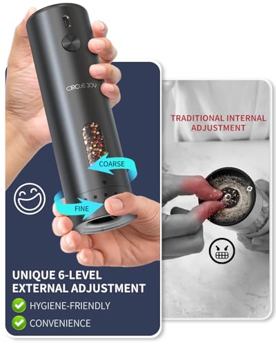 Electric Pepper Grinder Rechargeable