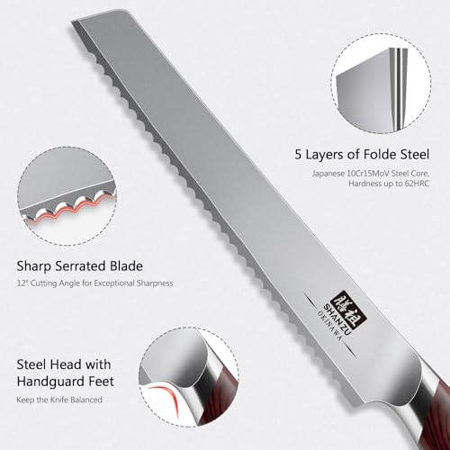 Bread Knife 8 In
