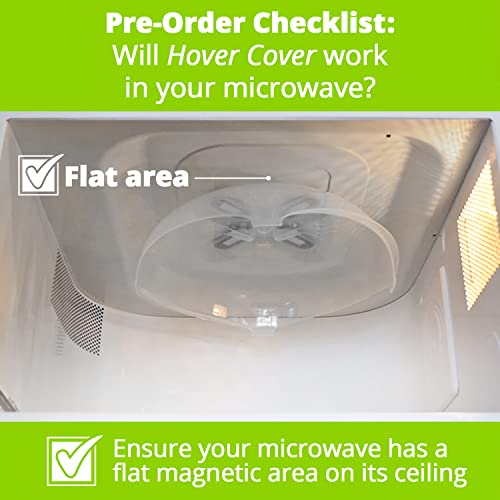 Magnetic Microwave Splatter Cover for Food