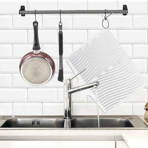 Silicone Dish Drying Mat for Kitchen Counter