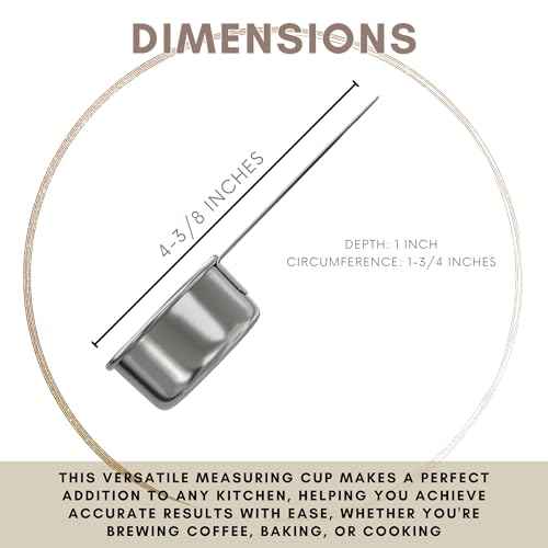 1 8 Cup Stainless Steel Measuring Cup