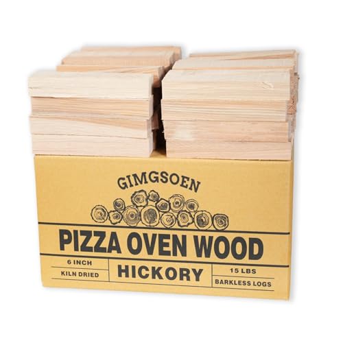 Hickory Pizza Oven Wood 6 Inch