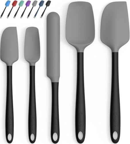 Silicone Spatula Set of 5 (5 Count)