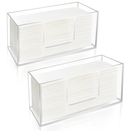 Acrylic Paper Towel Dispenser (2 Count)
