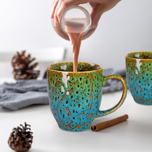 Set of 2 Durable 16 oz Coffee Mugs (2 Count)