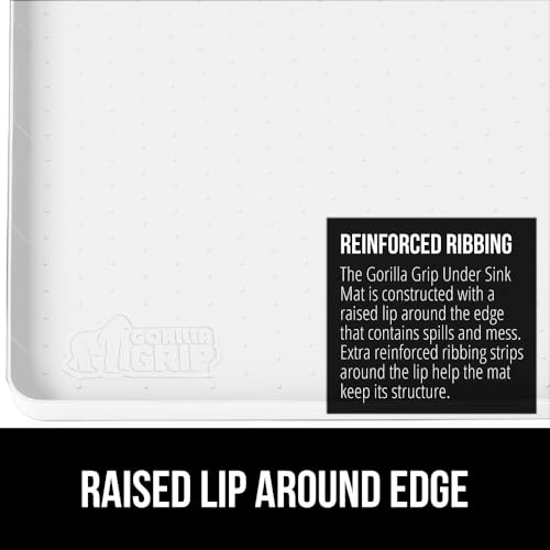 Waterproof Silicone Under Sink Mat (1056 sq inches)