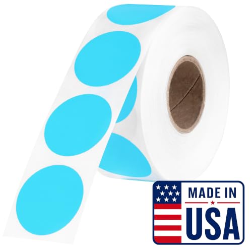 Light Blue Thermal Labels (735 Count)
