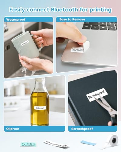 Label Maker Bluetooth Label Maker Machine with Tape