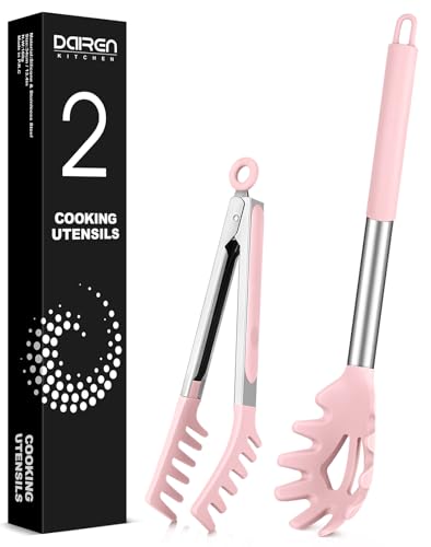 Silicone Spaghetti Spoon and Pasta Tong