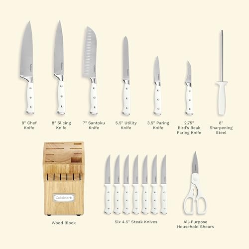 15 Piece Knife Set with Block