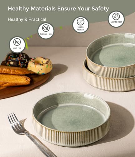 7.5 Inch Pasta Bowls Set of 4 (4 Count)