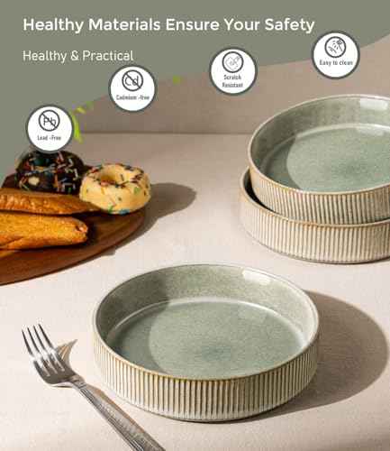 7.5 Inch Pasta Bowls Set of 6 (6 Count)