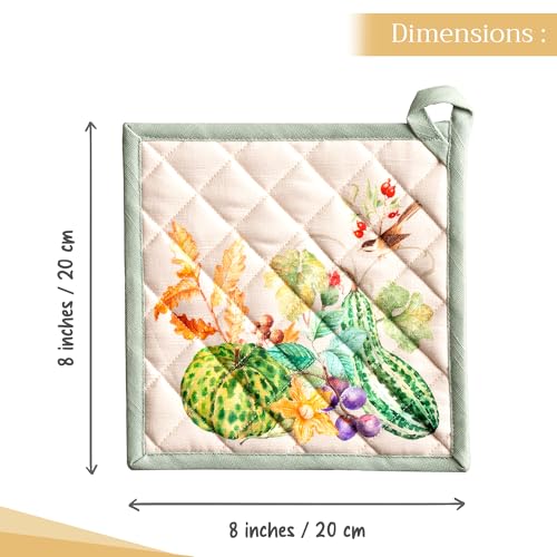 Pot Holders 100% Cotton Potholders (2 Count)