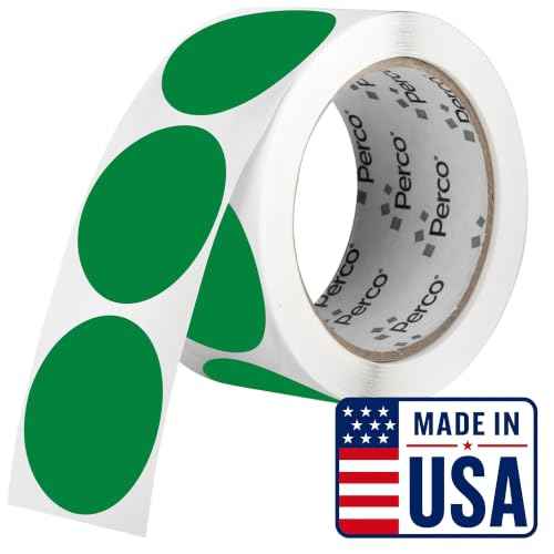 Green Round Circle Dot Sticker 2